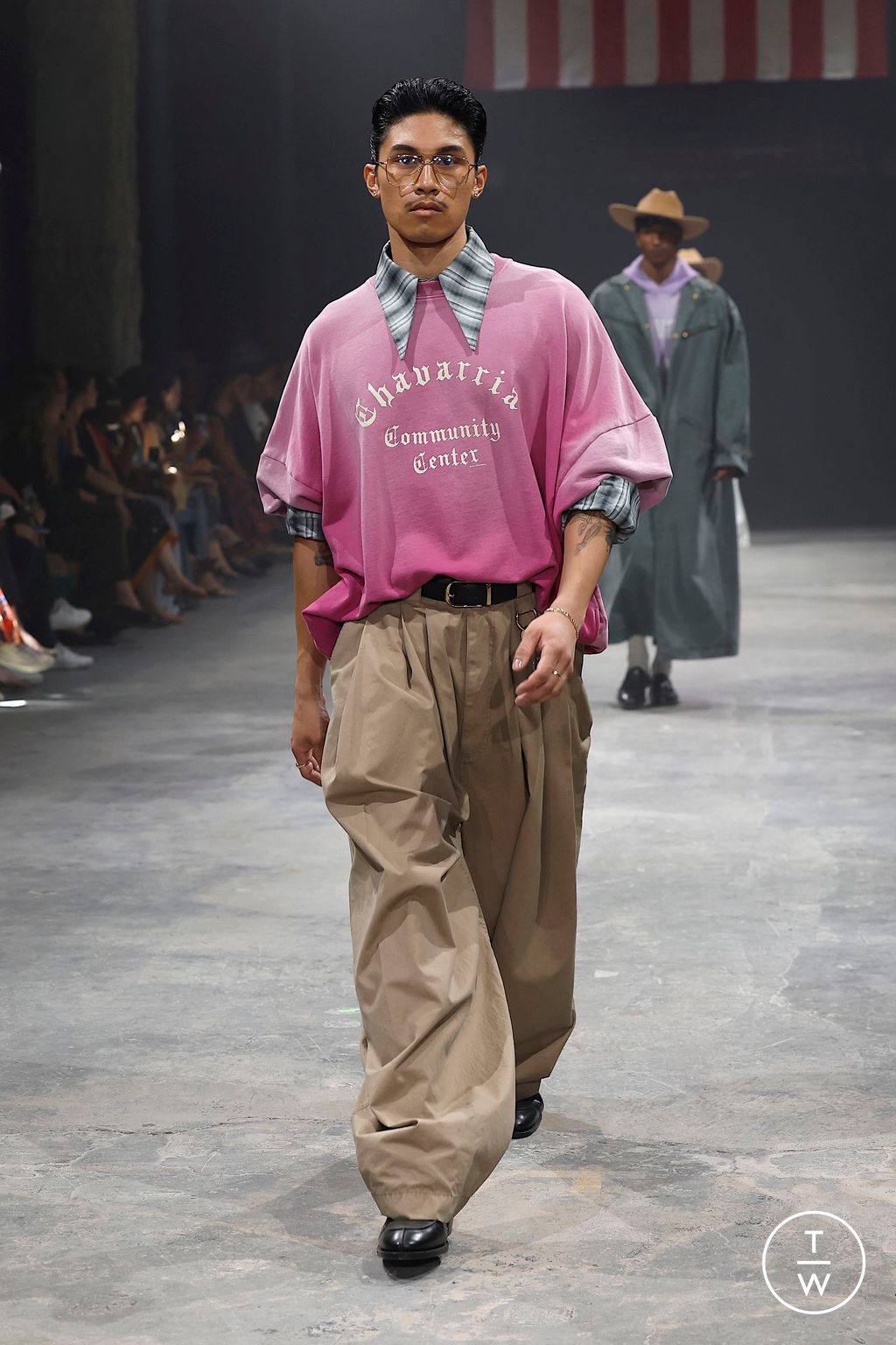 Fashion Week New York Spring/Summer 2025 look 38 from the Willy Chavarria collection womenswear