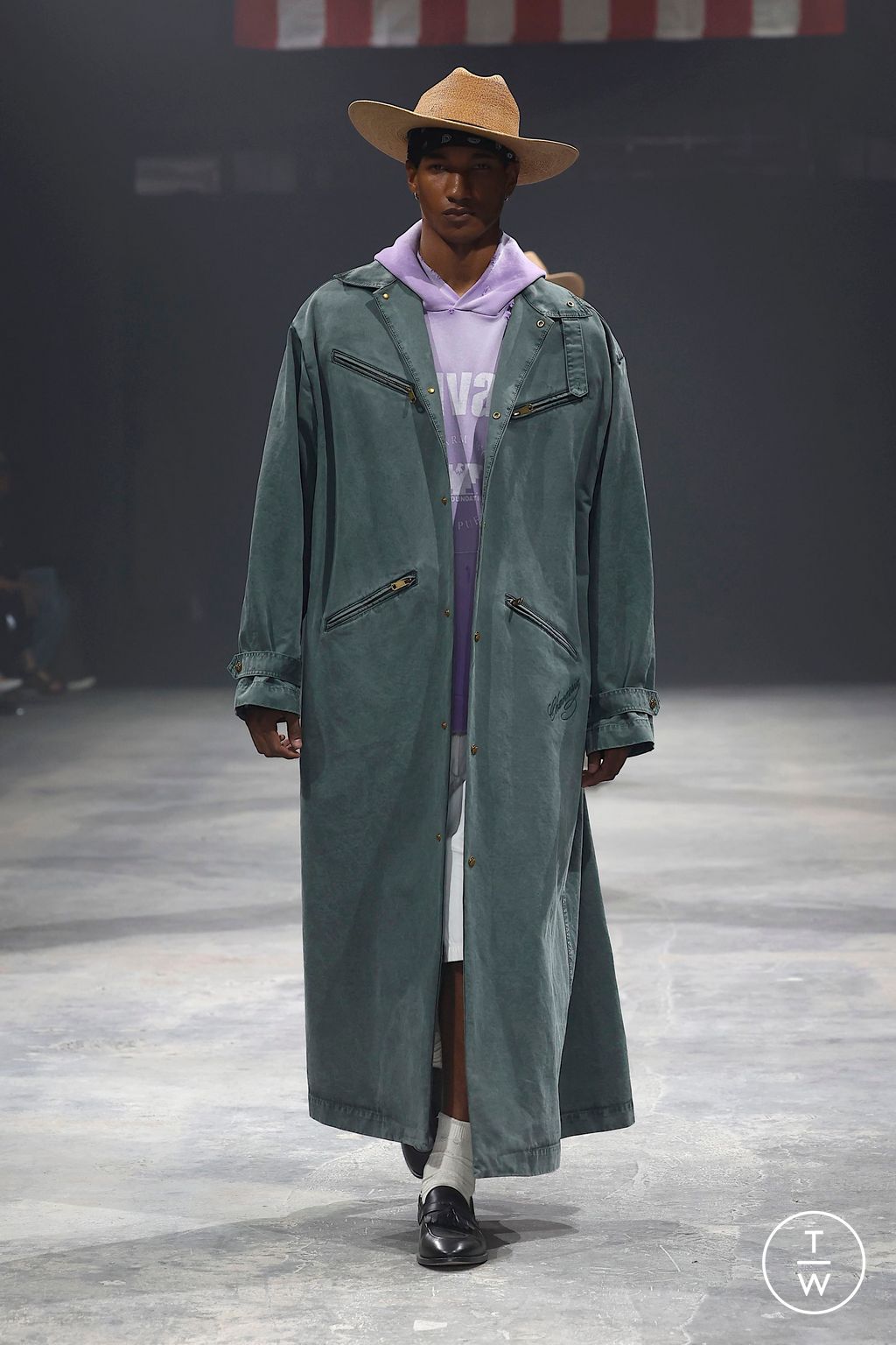 Fashion Week New York Spring/Summer 2025 look 39 from the Willy Chavarria collection womenswear