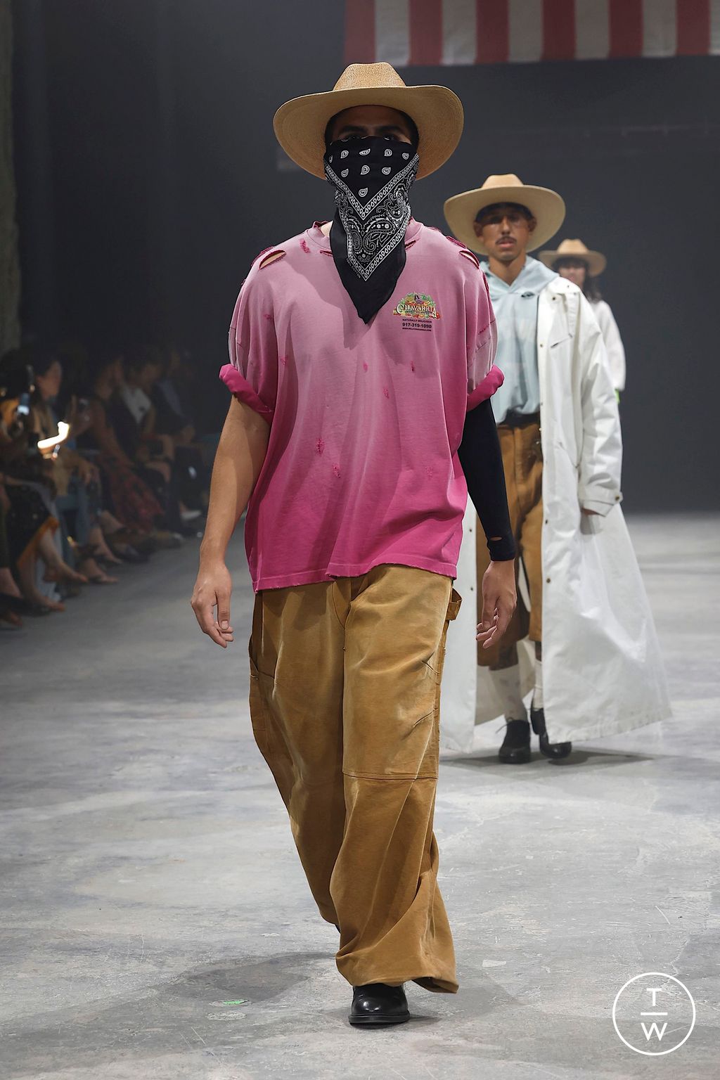 Fashion Week New York Spring/Summer 2025 look 40 from the Willy Chavarria collection womenswear
