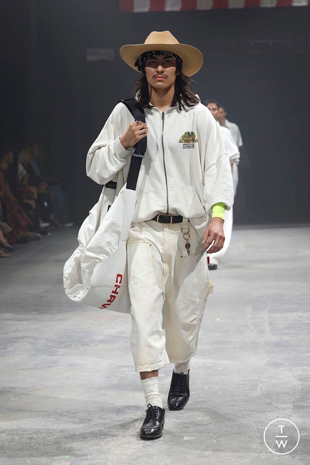 Fashion Week New York Spring/Summer 2025 look 42 from the Willy Chavarria collection womenswear