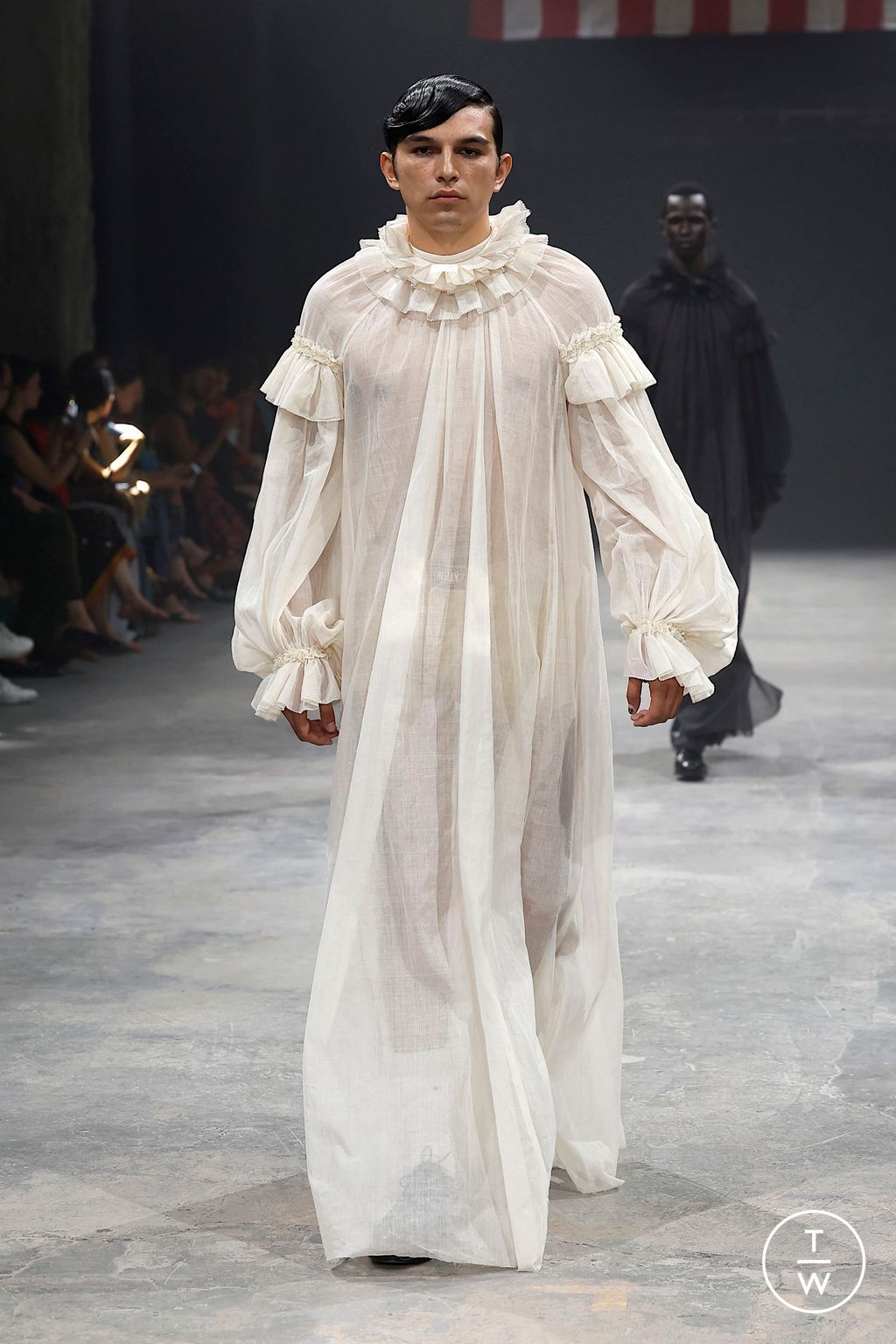 Fashion Week New York Spring/Summer 2025 look 45 from the Willy Chavarria collection womenswear