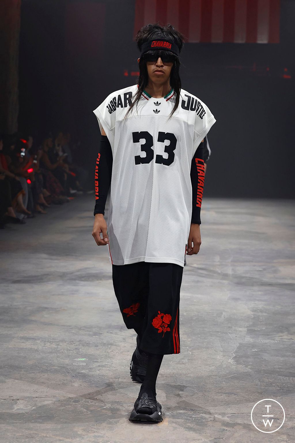 Fashion Week New York Spring-Summer 2025 look 48 from the Willy Chavarria collection womenswear