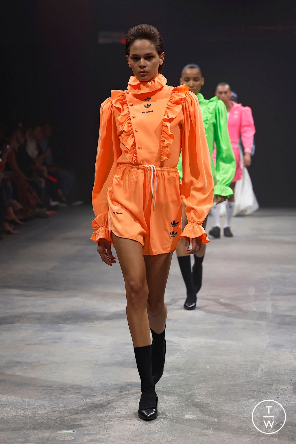 Fashion Week New York Spring-Summer 2025 look 61 from the Willy Chavarria collection womenswear