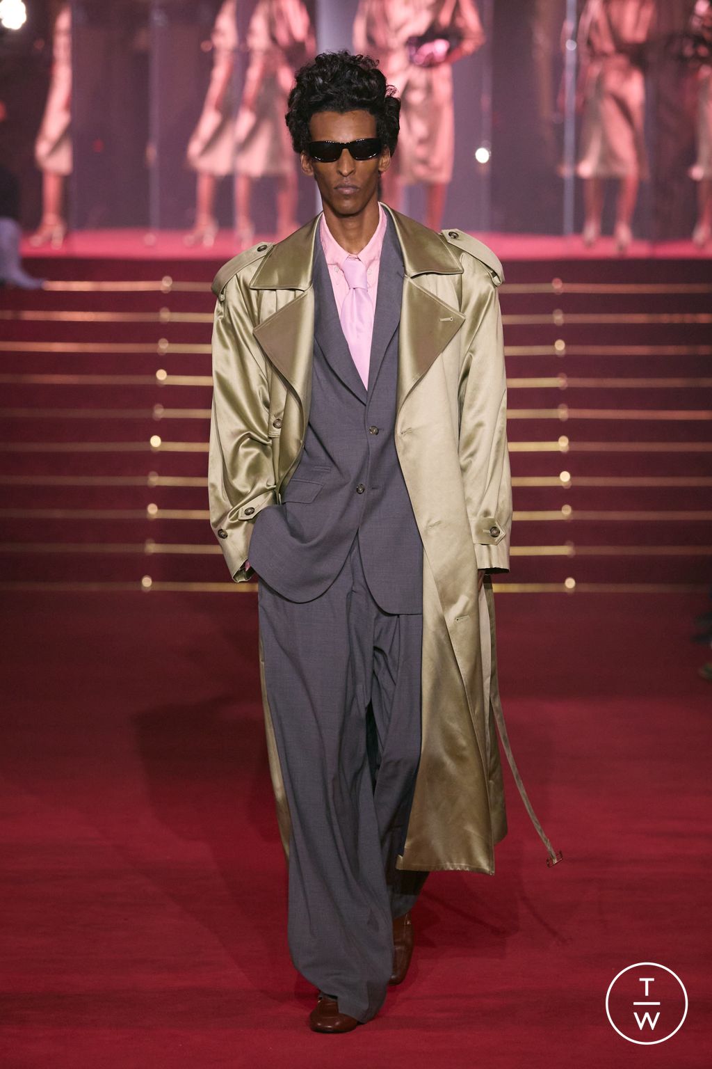 Fashion Week Paris Spring/Summer 2026 look 2 from the Willy Chavarria collection menswear