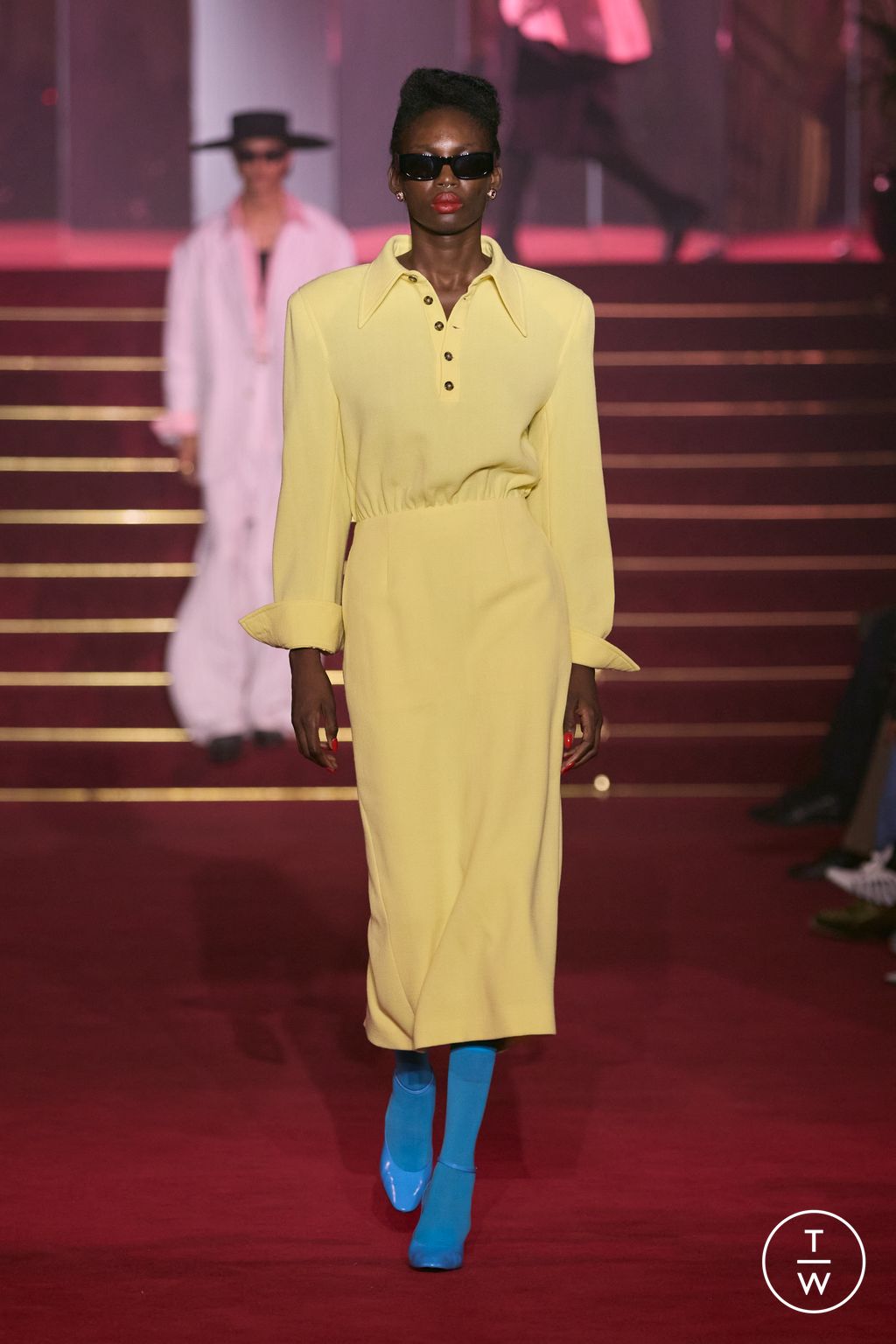 Fashion Week Paris Spring/Summer 2026 look 8 from the Willy Chavarria collection menswear