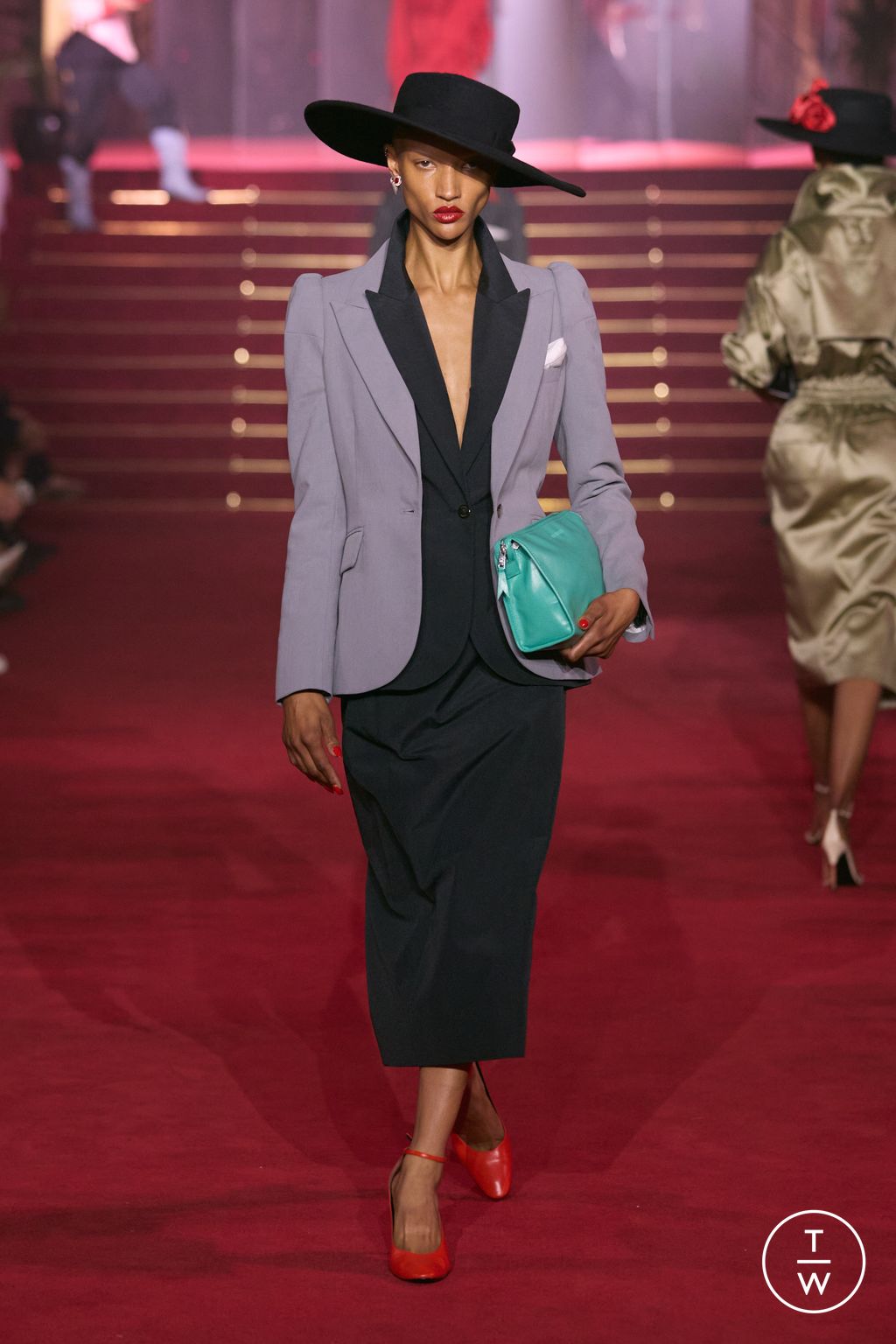 Fashion Week Paris Spring/Summer 2026 look 12 from the Willy Chavarria collection menswear