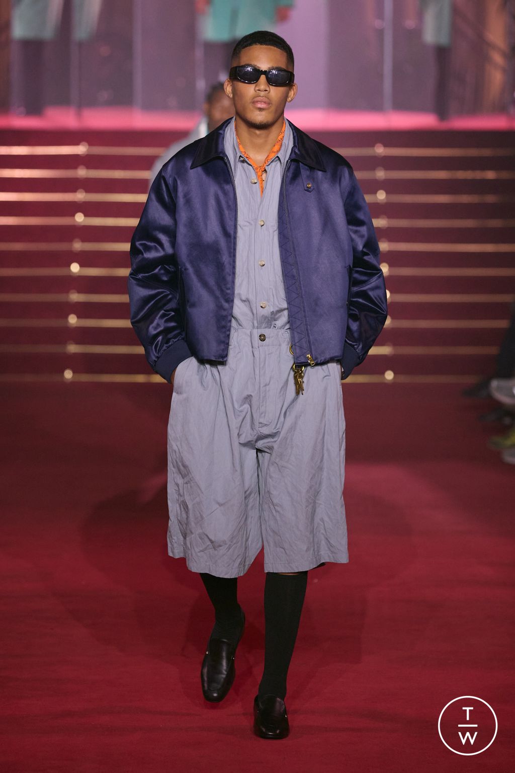 Fashion Week Paris Spring/Summer 2026 look 23 from the Willy Chavarria collection menswear