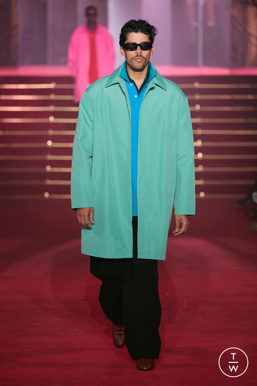 Fashion Week Paris Spring/Summer 2026 look 25 from the Willy Chavarria collection menswear