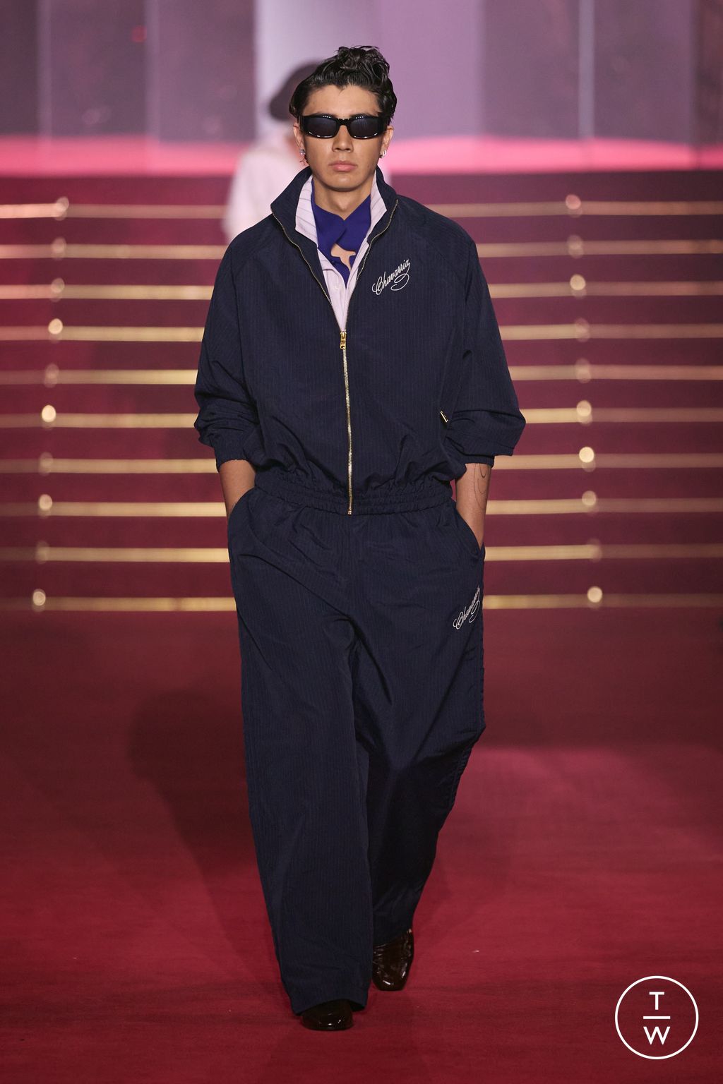 Fashion Week Paris Spring/Summer 2026 look 29 from the Willy Chavarria collection menswear