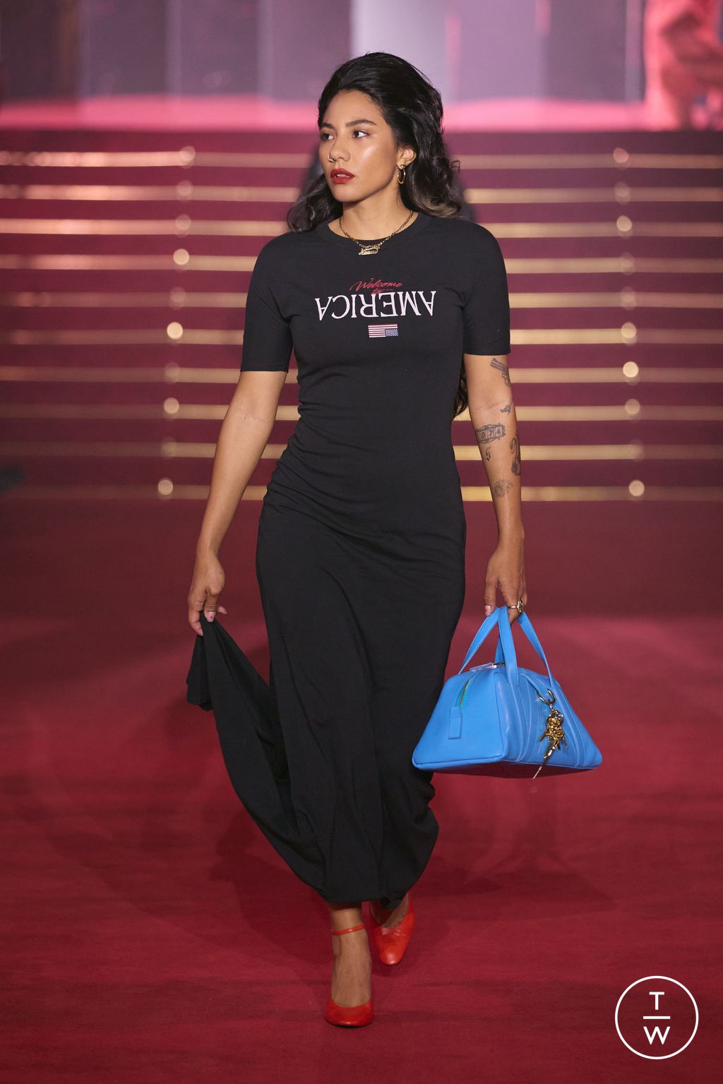 Fashion Week Paris Spring/Summer 2026 look 39 from the Willy Chavarria collection menswear