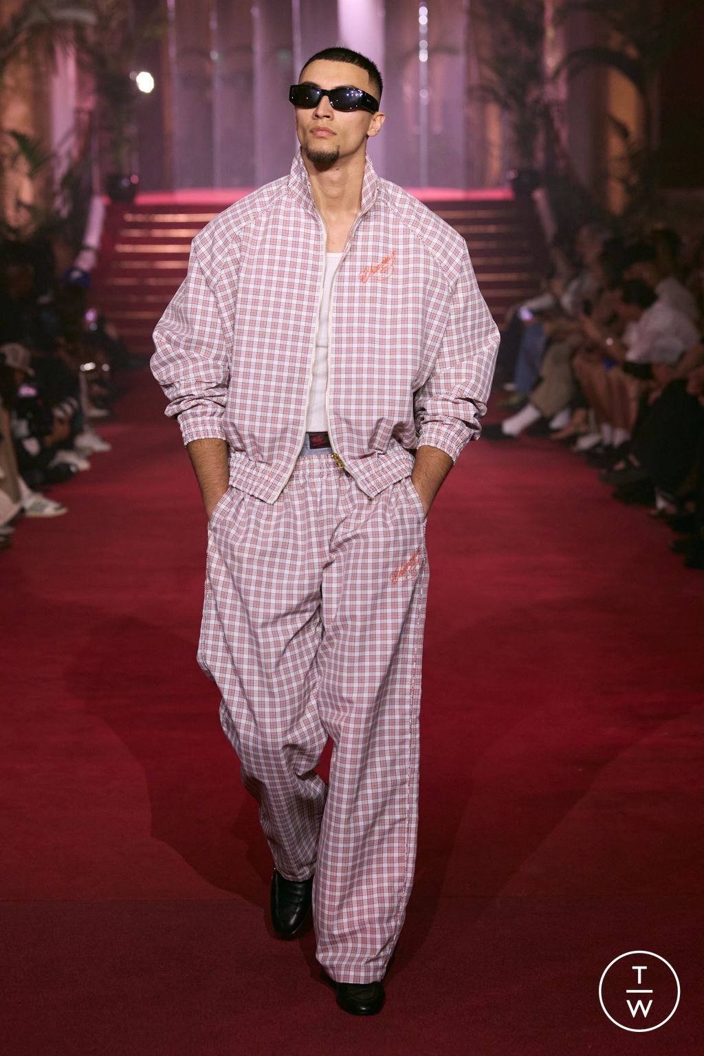 Fashion Week Paris Spring/Summer 2026 look 44 from the Willy Chavarria collection menswear