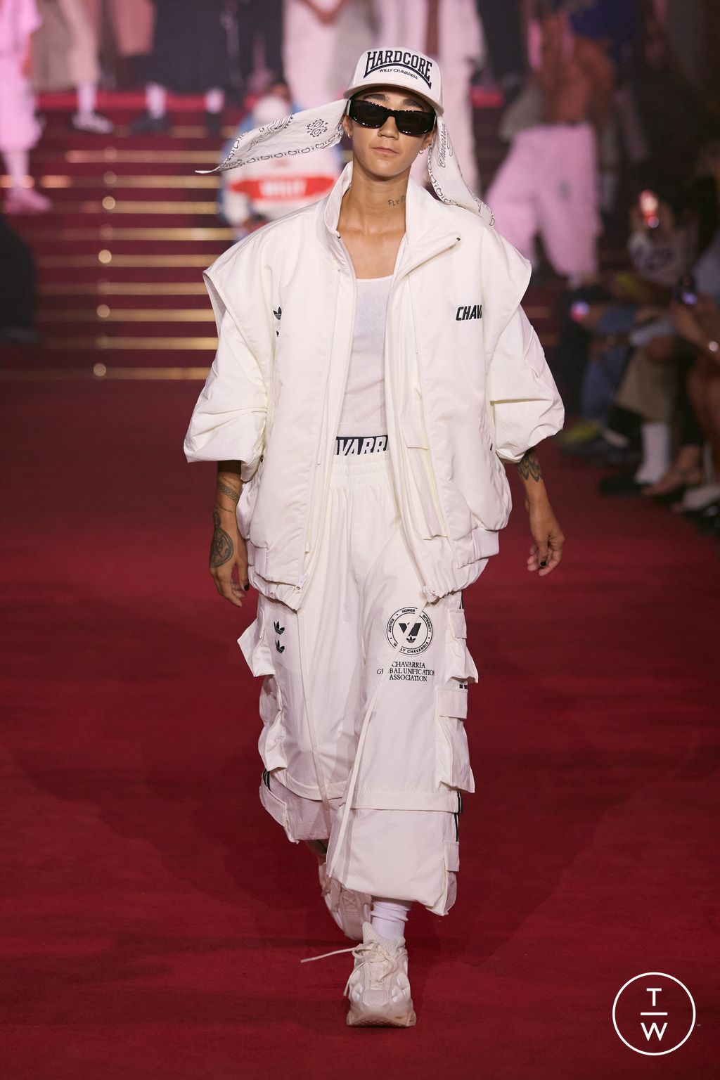 Fashion Week Paris Spring/Summer 2026 look 47 from the Willy Chavarria collection menswear