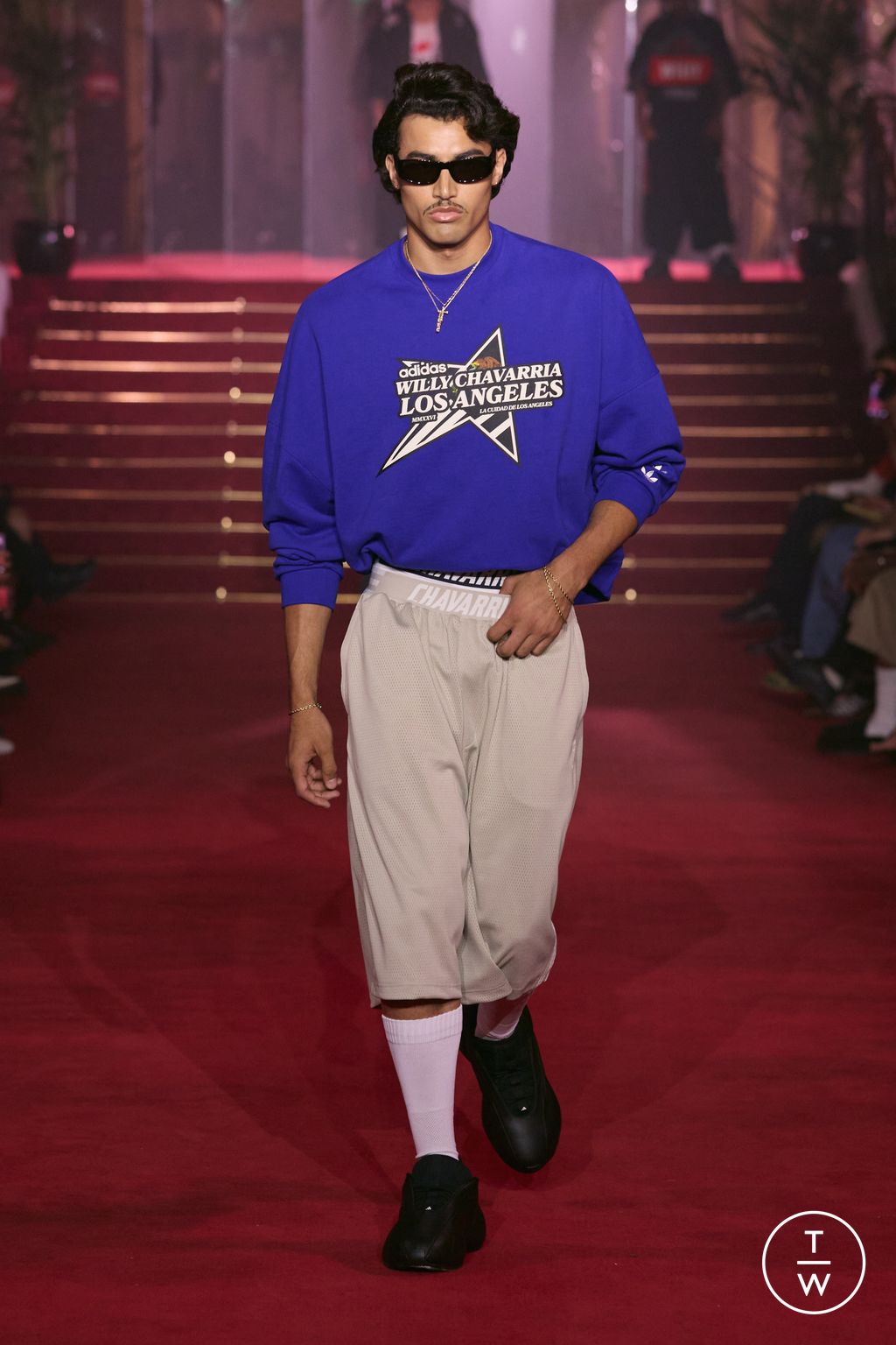Fashion Week Paris Spring/Summer 2026 look 57 from the Willy Chavarria collection menswear