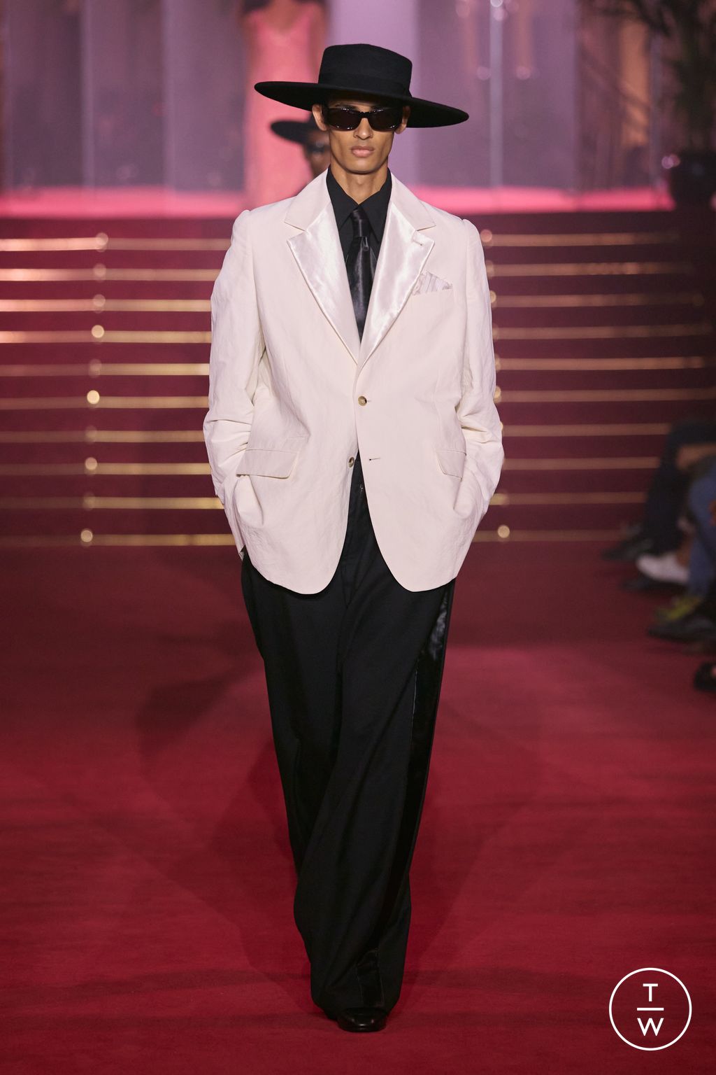 Fashion Week Paris Spring/Summer 2026 look 67 from the Willy Chavarria collection menswear