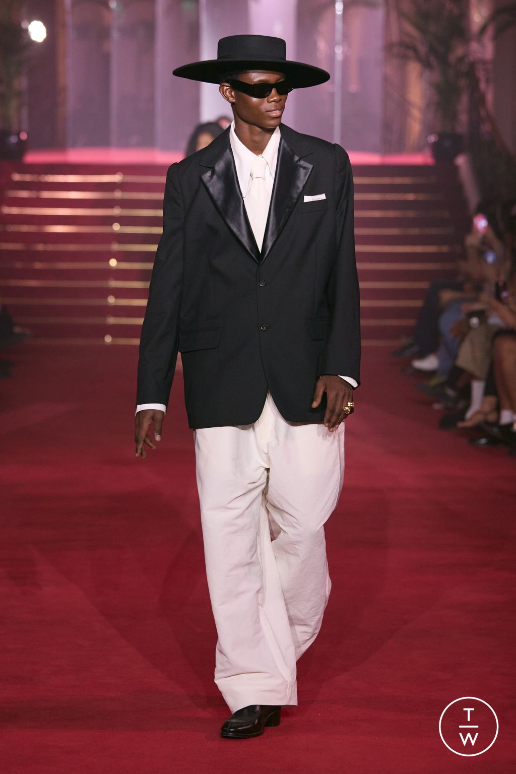 Fashion Week Paris Spring/Summer 2026 look 68 from the Willy Chavarria collection menswear