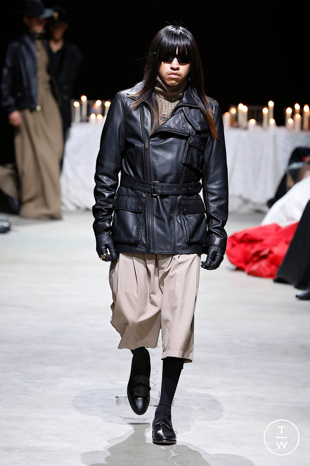 Fashion Week New York Fall/Winter 2024 look 5 de la collection Willy Chavarria womenswear