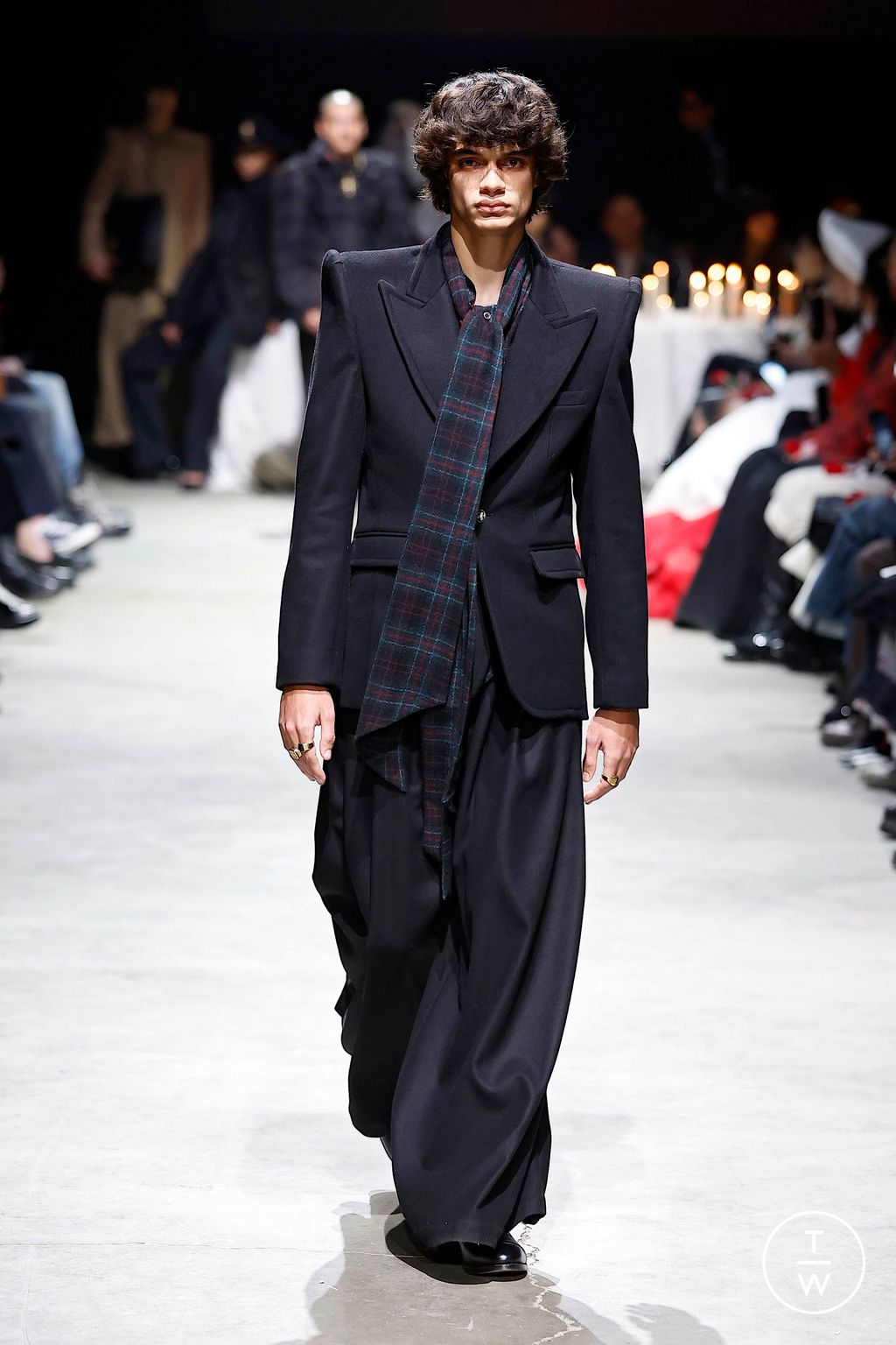 Fashion Week New York Fall/Winter 2024 look 21 de la collection Willy Chavarria womenswear