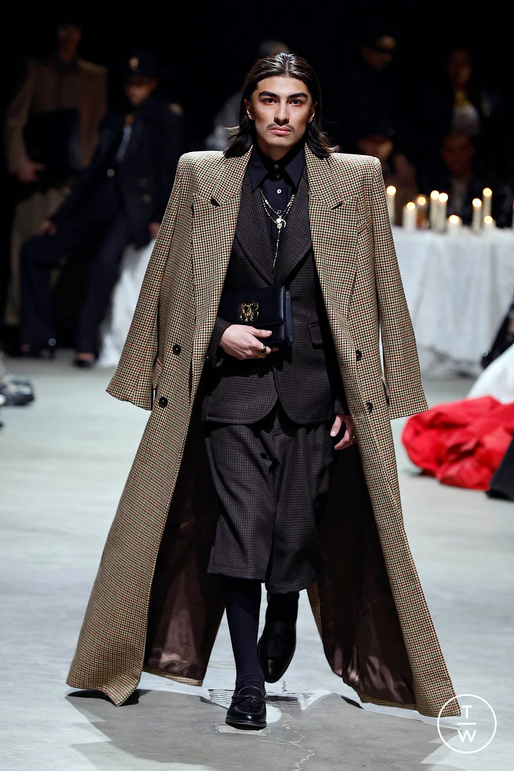 Fashion Week New York Fall/Winter 2024 look 27 from the Willy Chavarria collection 女装