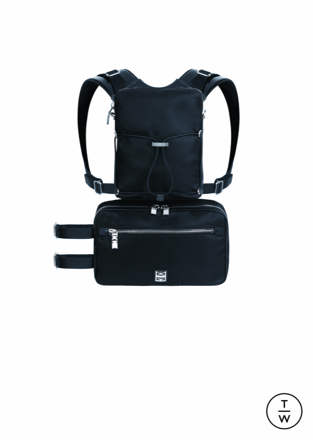 Fashion Week Paris Fall/Winter 2021 look 11 from the Givenchy collection menswear accessories