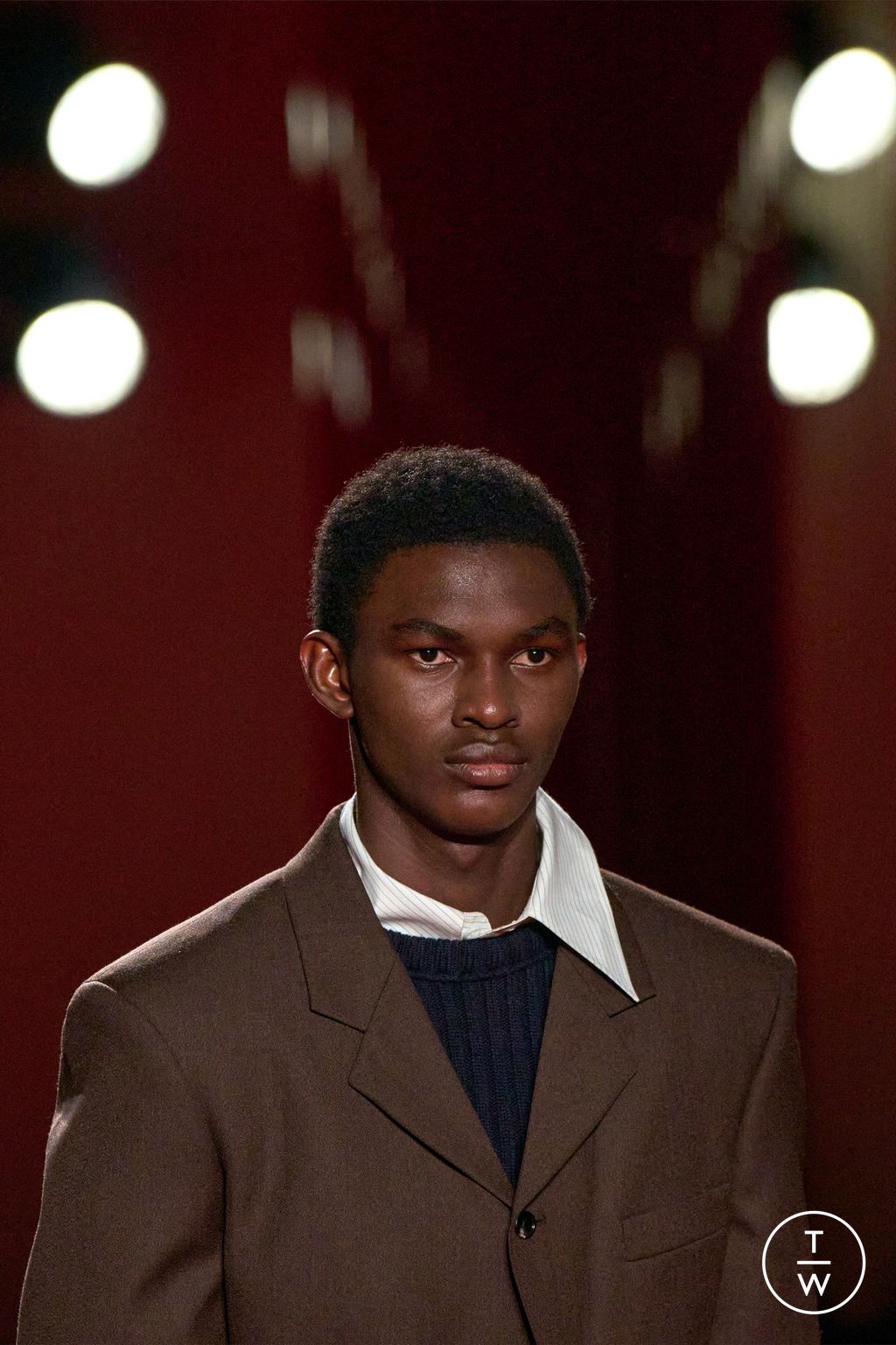 Fashion Week Milan Fall/Winter 2026 look 31 de la collection Bottega Veneta womenswear accessories