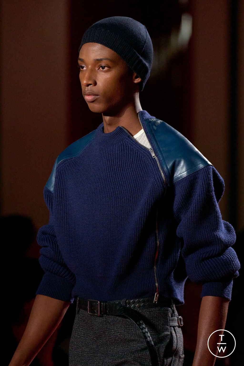 Fashion Week Milan Fall/Winter 2026 look 50 from the Bottega Veneta collection 女装配饰