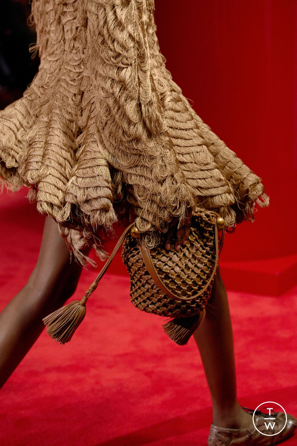 Fashion Week Milan Fall/Winter 2026 look 71 de la collection Bottega Veneta womenswear accessories