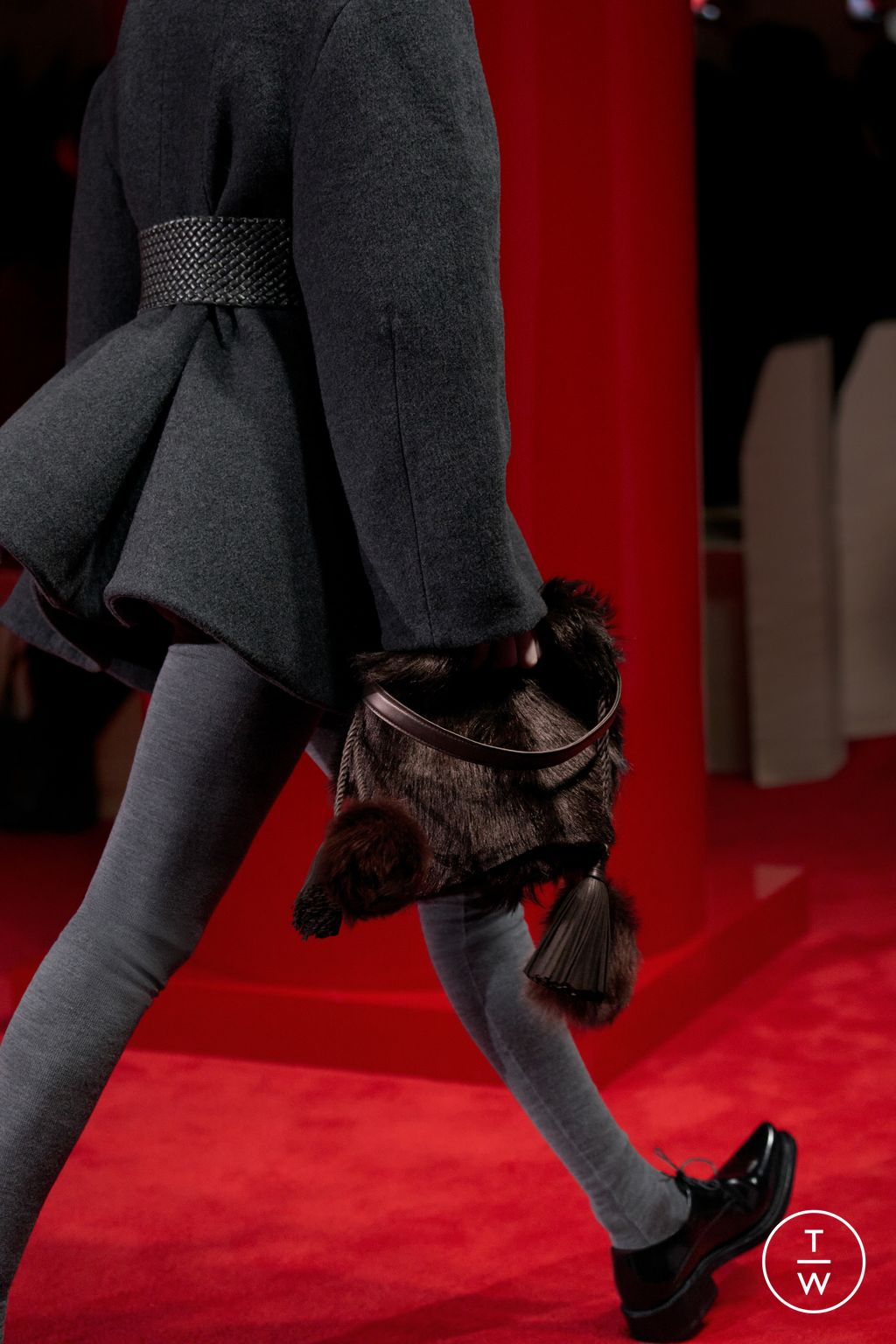 Fashion Week Milan Fall/Winter 2026 look 79 from the Bottega Veneta collection 女装配饰