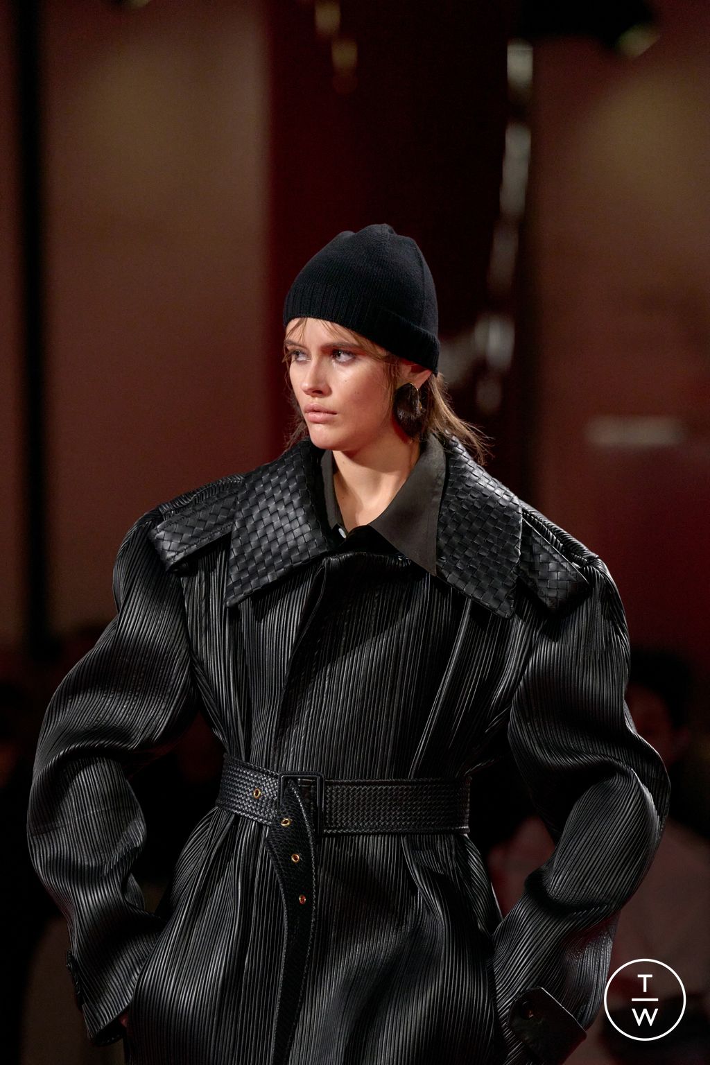 Fashion Week Milan Fall/Winter 2026 look 84 from the Bottega Veneta collection womenswear accessories