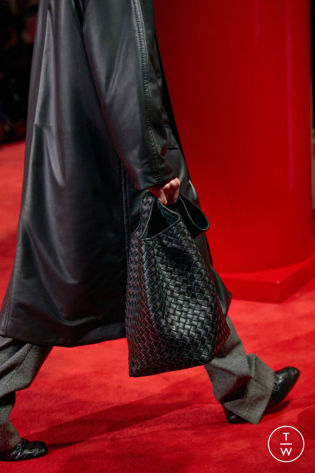 Fashion Week Milan Fall/Winter 2026 look 97 from the Bottega Veneta collection womenswear accessories