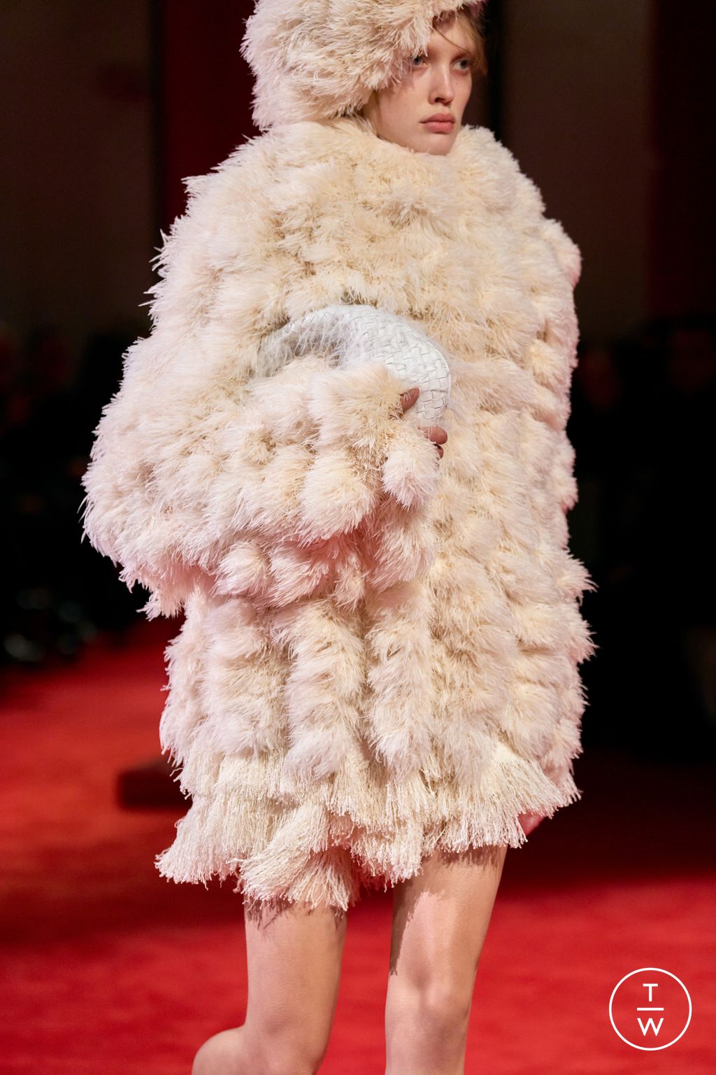 Fashion Week Milan Fall/Winter 2026 look 109 from the Bottega Veneta collection womenswear accessories