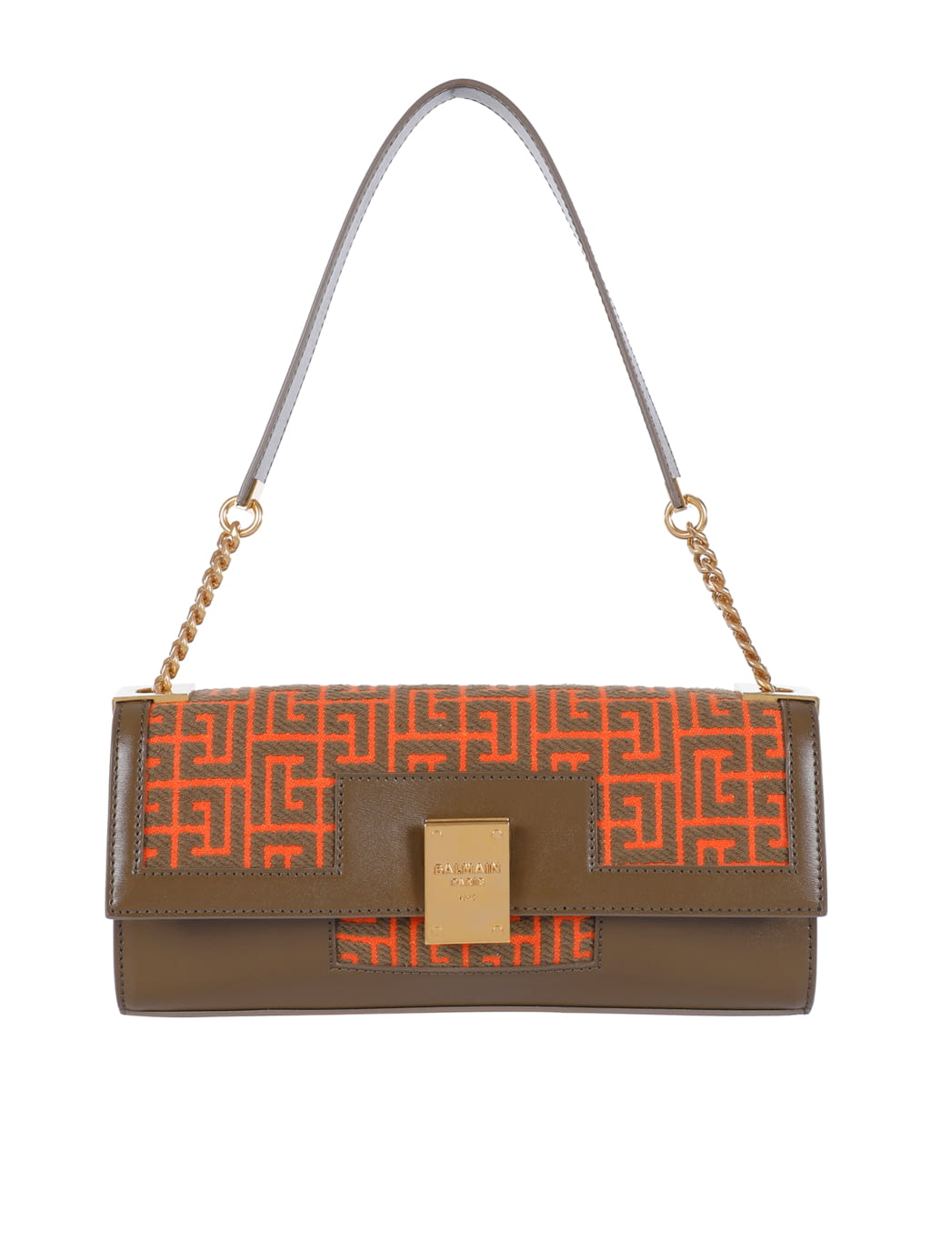 Fashion Week Paris Fall/Winter 2021 look 6 from the Balmain collection 女装配饰