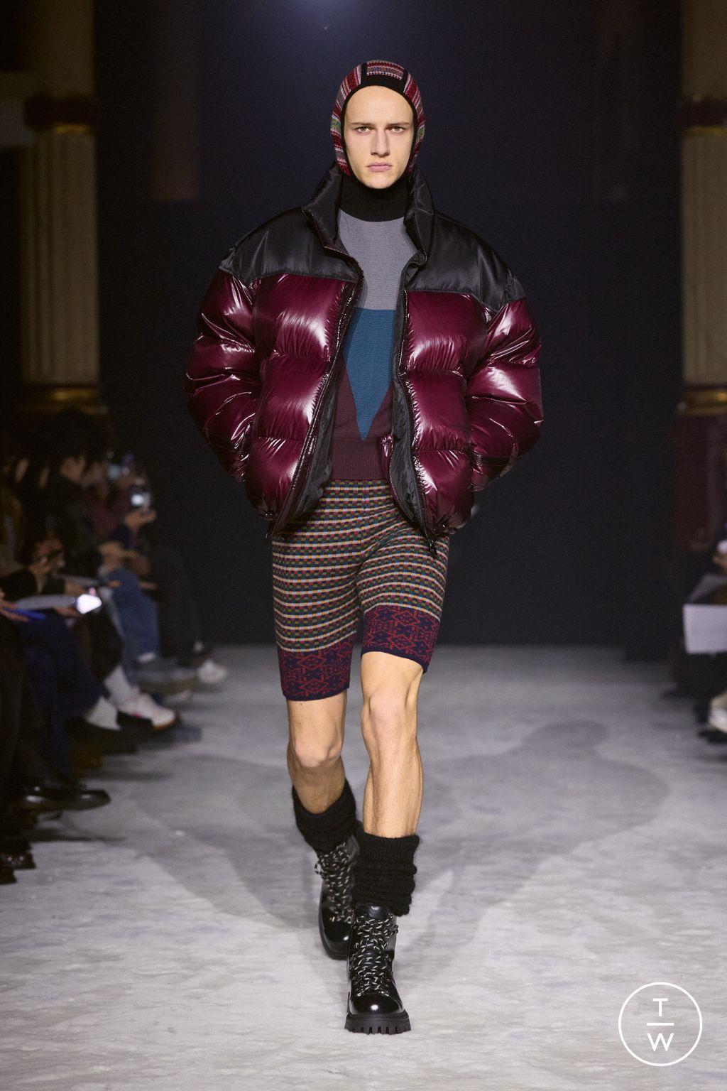 Fashion Week Paris Fall/Winter 2026 look 5 from the Wooyoungmi collection 男装