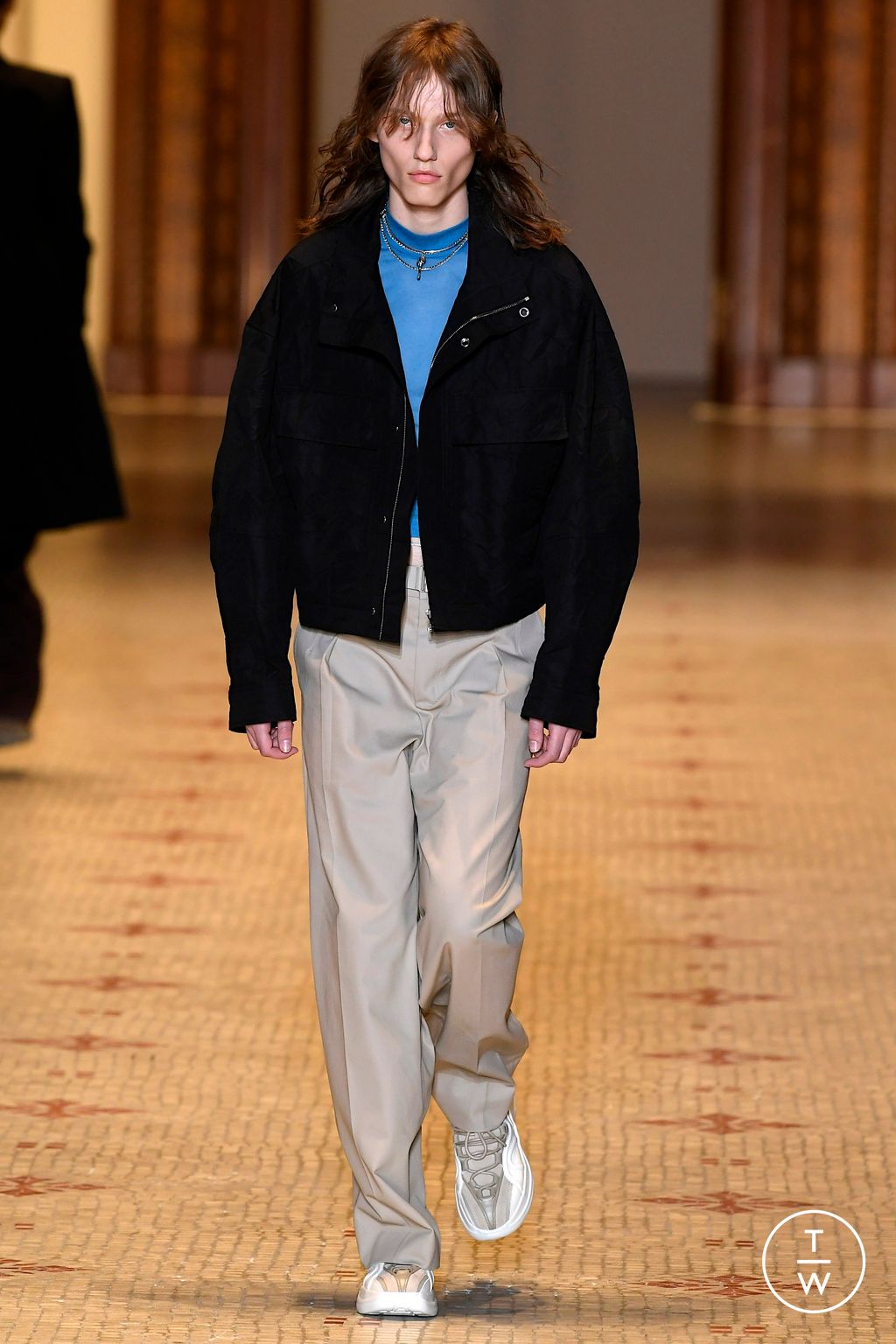 Fashion Week Paris Spring/Summer 2023 look 11 from the Wooyoungmi collection menswear