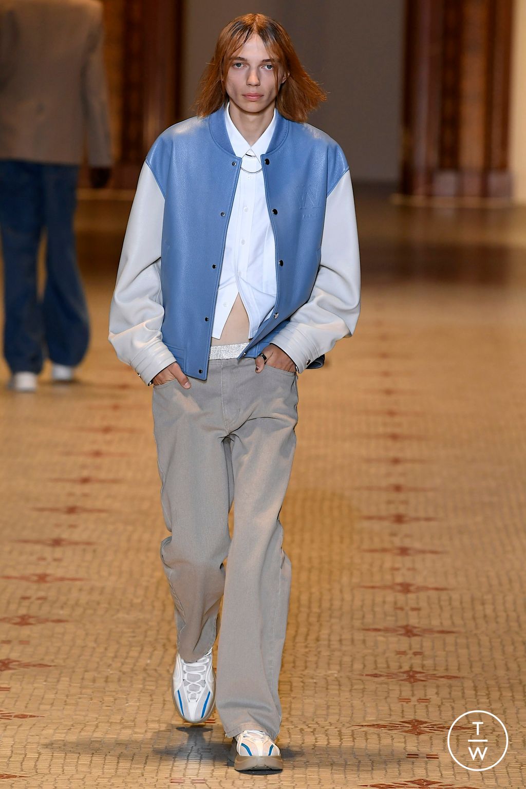 Fashion Week Paris Spring/Summer 2023 look 14 from the Wooyoungmi collection menswear