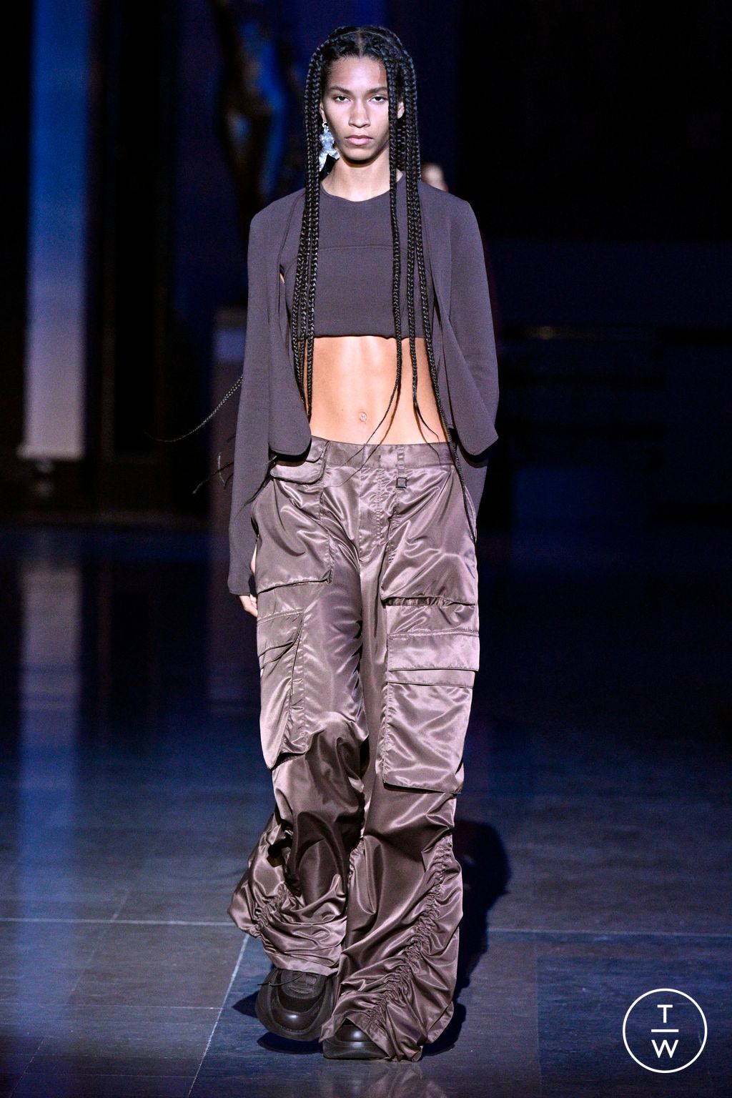 Fashion Week Paris Spring/Summer 2024 look 28 de la collection Wooyoungmi menswear
