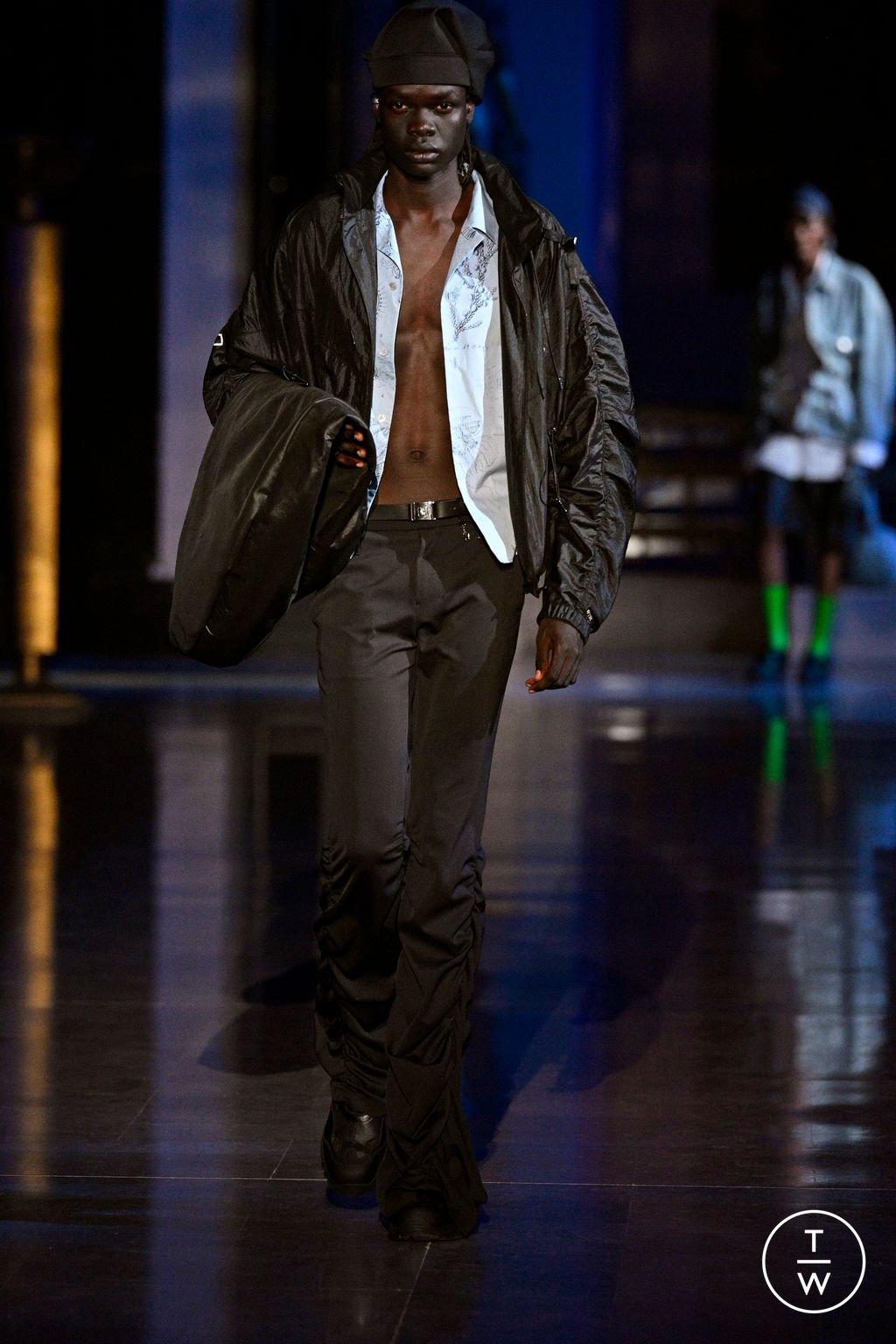 Fashion Week Paris Spring/Summer 2024 look 34 from the Wooyoungmi collection menswear