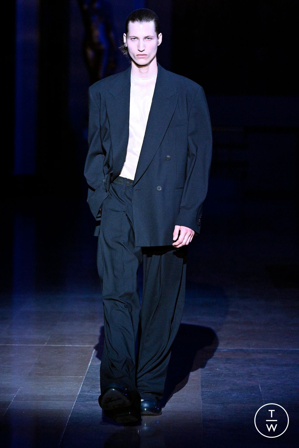 Fashion Week Paris Spring/Summer 2024 look 42 from the Wooyoungmi collection menswear