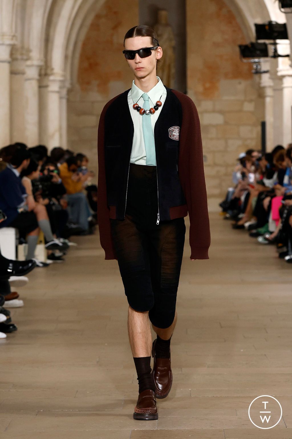Fashion Week Paris Spring/Summer 2025 look 31 from the Wooyoungmi collection menswear