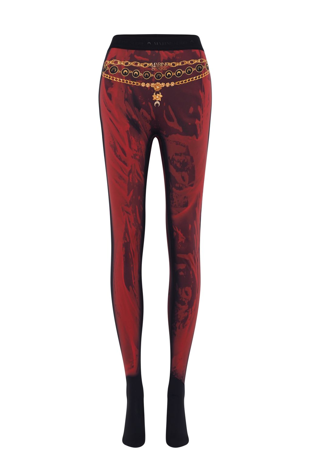 Fashion Week Paris Fall/Winter 2025 look 40 from the Marine Serre collection 女装配饰