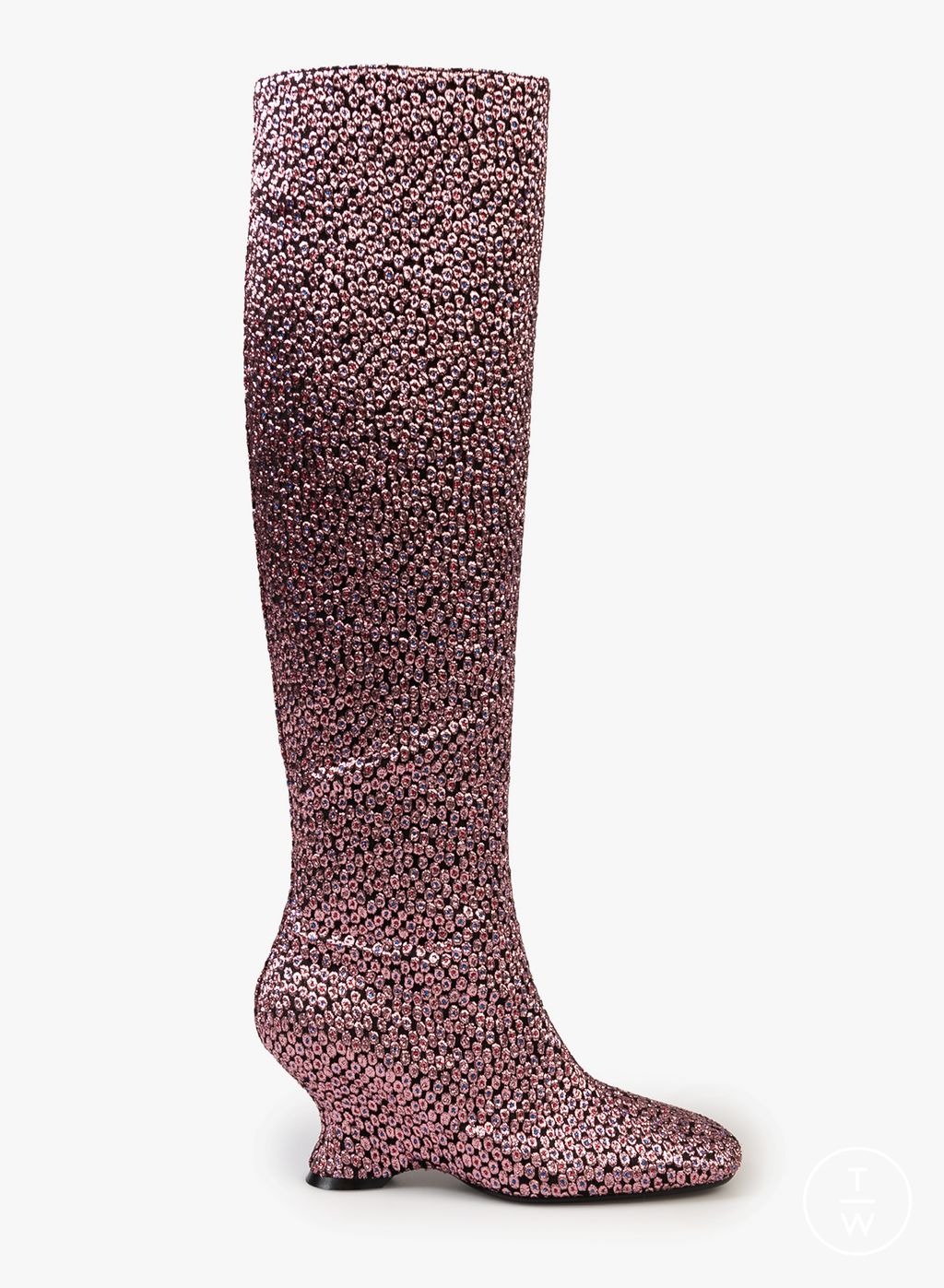 Fashion Week Paris Fall/Winter 2024 look 66 from the Dries Van Noten collection womenswear accessories