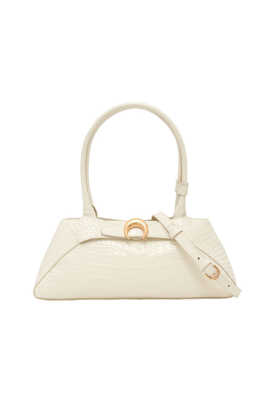 Fashion Week Paris Fall/Winter 2025 look 47 from the Marine Serre collection womenswear accessories