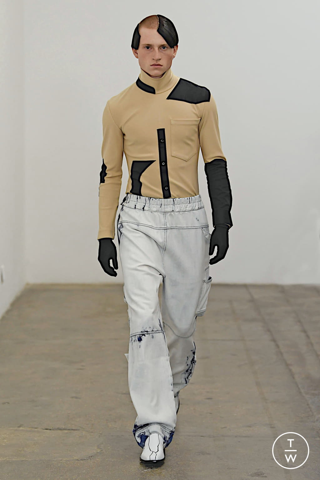Xander Zhou FW20 男装#53 - Tagwalk：时尚搜索引擎