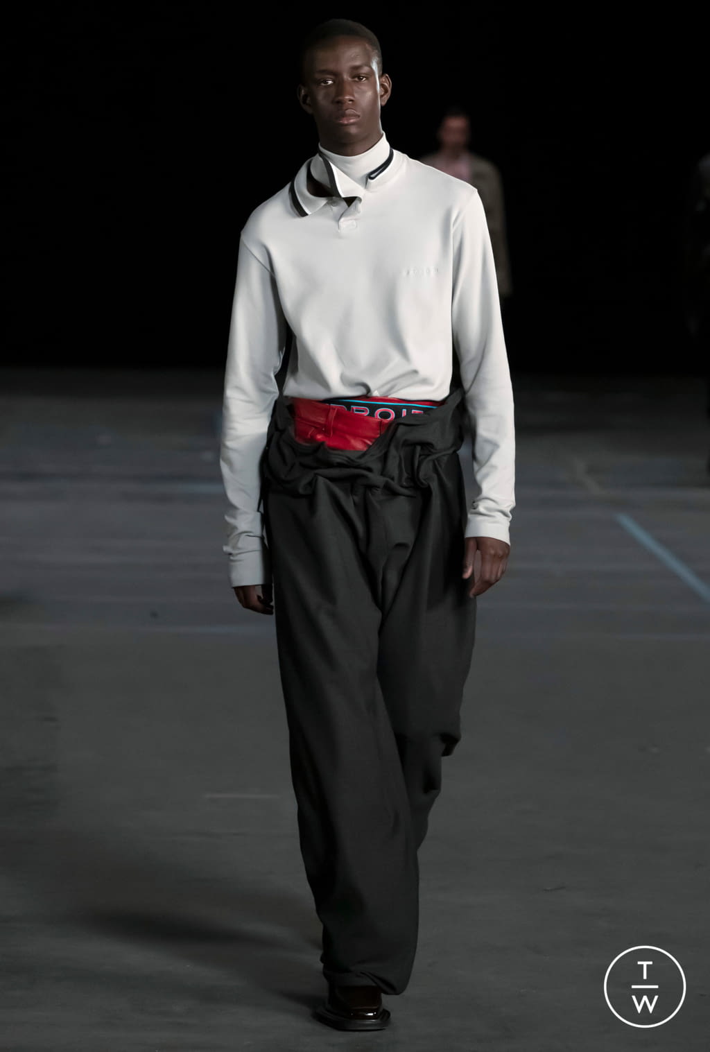 Fashion Week Paris Fall/Winter 2021 look 4 from the Y/PROJECT collection 男装