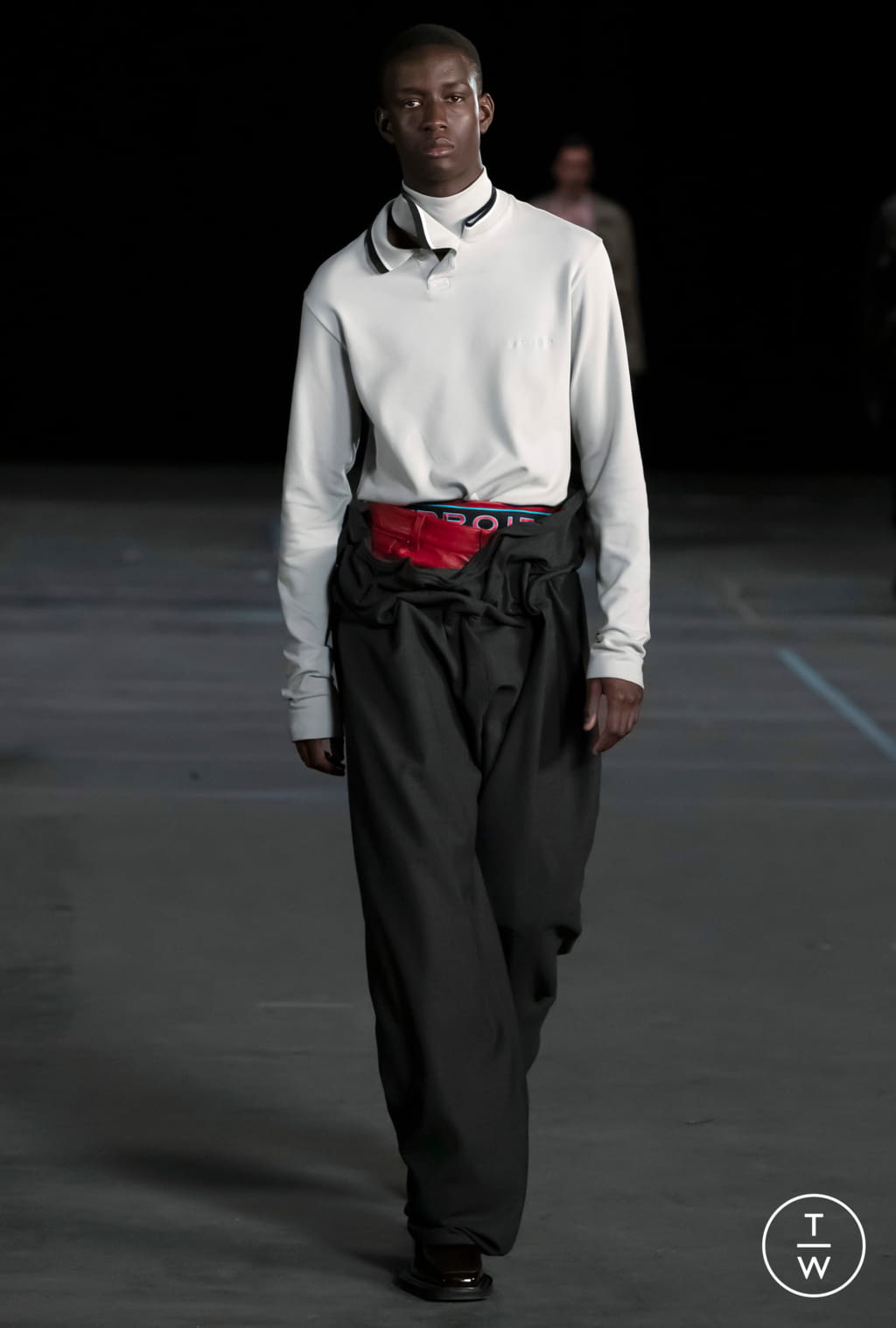 Fashion Week Paris Fall/Winter 2021 look 4 from the Y/PROJECT collection menswear
