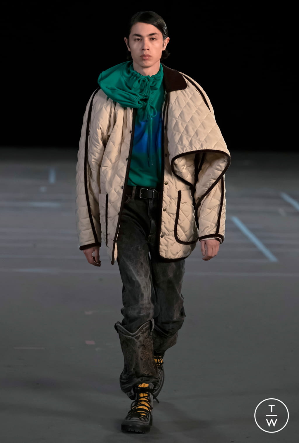 Fashion Week Paris Fall/Winter 2021 look 24 from the Y/PROJECT collection menswear