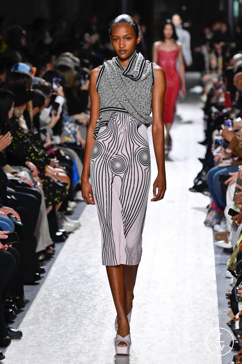 Fashion Week Paris Spring/Summer 2020 look 17 from the Y/PROJECT collection womenswear