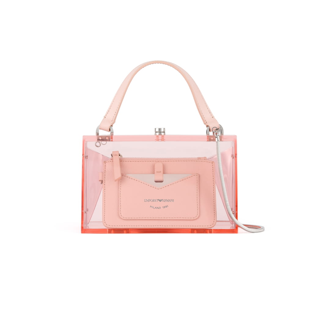 Fashion Week Milan Spring/Summer 2020 look 21 from the Emporio Armani collection 女装配饰