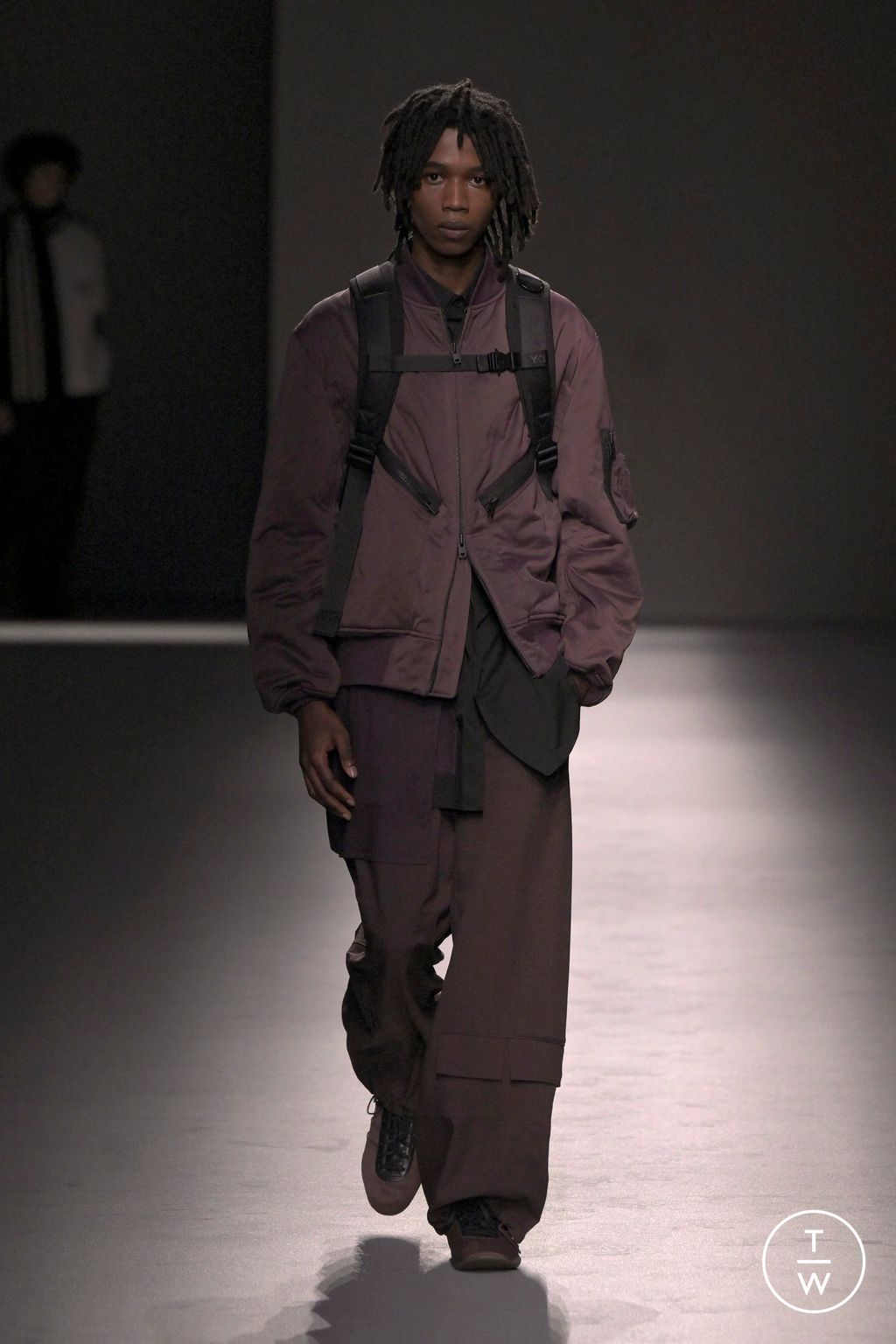 Fashion Week Paris Fall/Winter 2025 look 27 from the Y-3 collection menswear