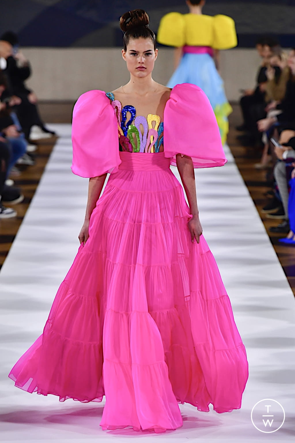 Fashion Week Paris Spring/Summer 2022 look 24 from the Yanina Couture collection couture