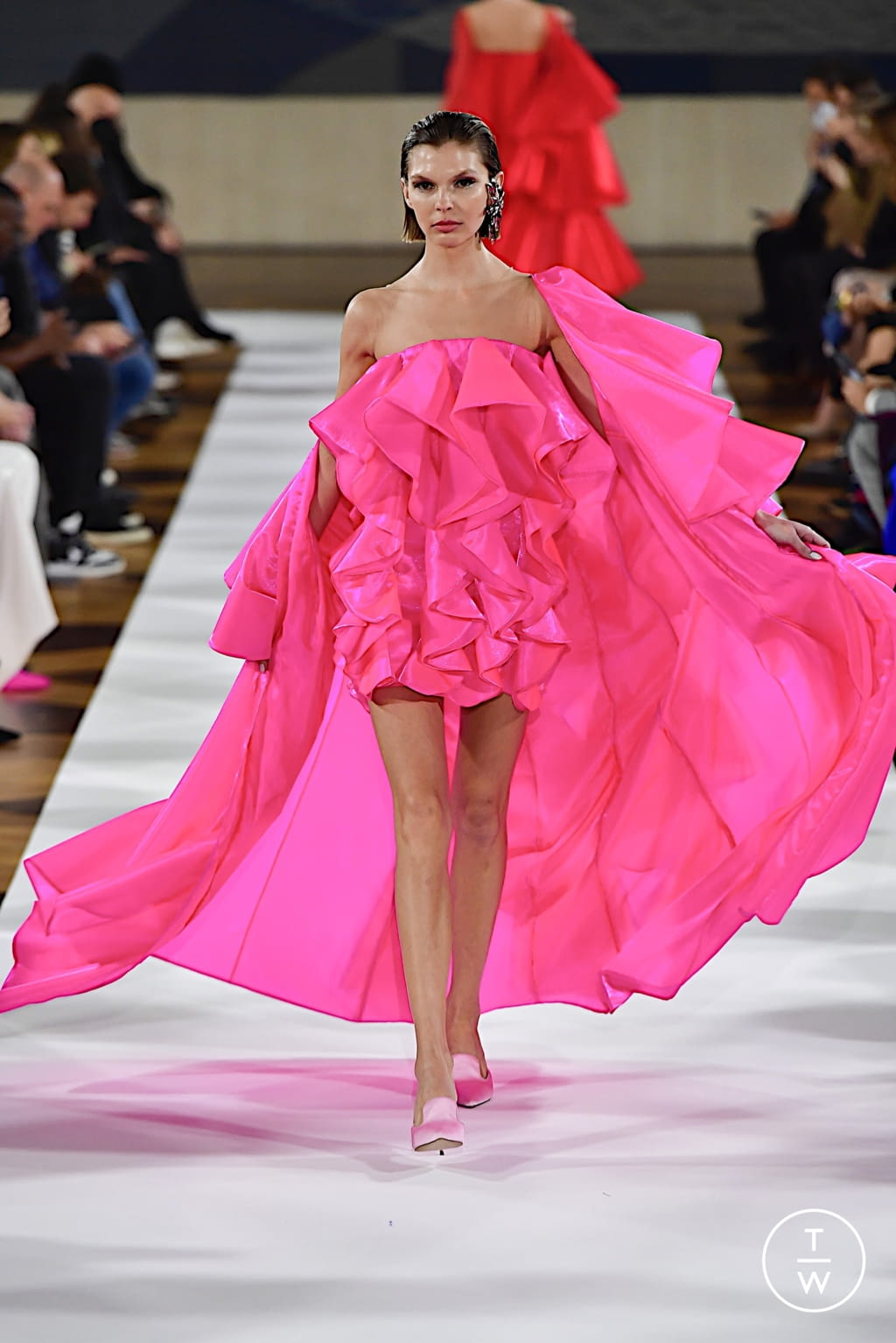 Fashion Week Paris Spring/Summer 2022 look 27 from the Yanina Couture collection couture